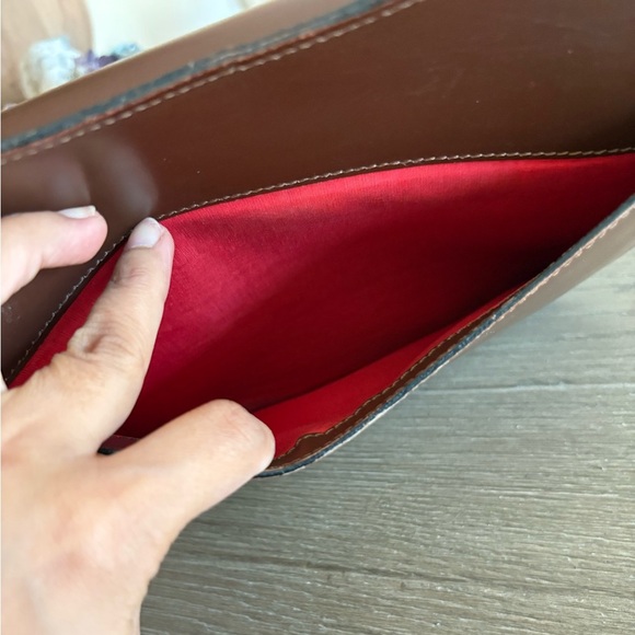 Celine Brown Leather Hobo Shoulder Bag - Picture 9 of 10